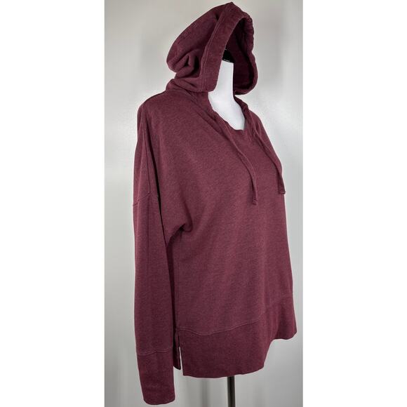 Johnnie-O Women's Carrie Pull Over Hoodie Size Medium, Maroon Color - Picture 4 of 7